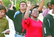 Christians around the world gather to pray